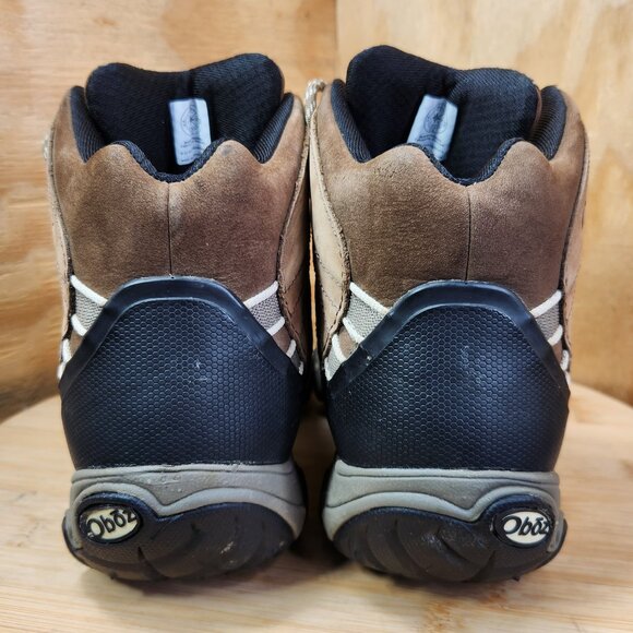 Oboz Bridger Mid Womens Brown Dry Leather Waterproof Hiking Boots Size 8.5 - Picture 5 of 10